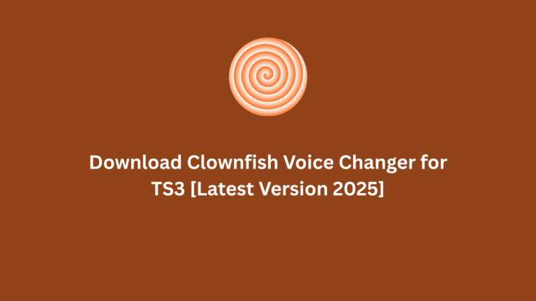 Clownfish Voice Changer for TS3