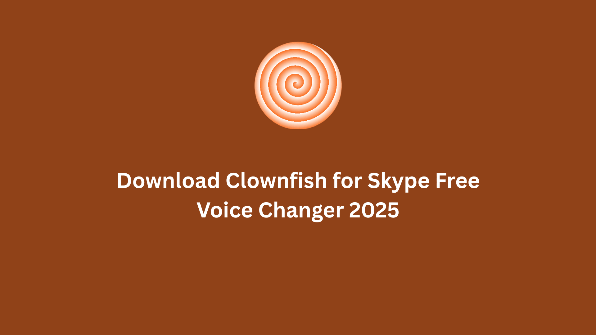 Clownfish for Skype